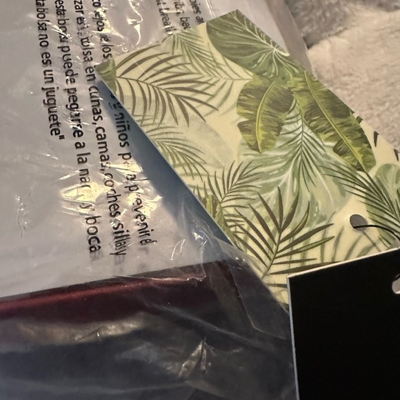 Badgley Mischka Brick Red Pleated Crossbody Bag, NWT - Picture 7 of 9